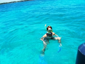 Snorkeling at Turneffe Belize