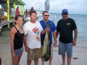 Dorado fishing in Belize