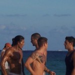 Futbol practice in Playa del Carmen