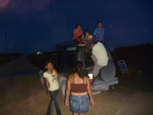 Releasing a Boa in Belize