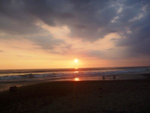 Sunset at Jaco Beach