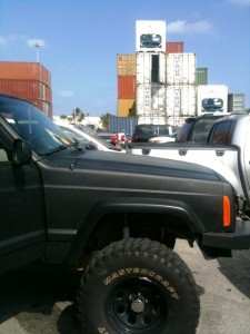 Shipping Jeep to Belize