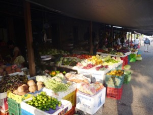 Belmopan Belize Produce Market